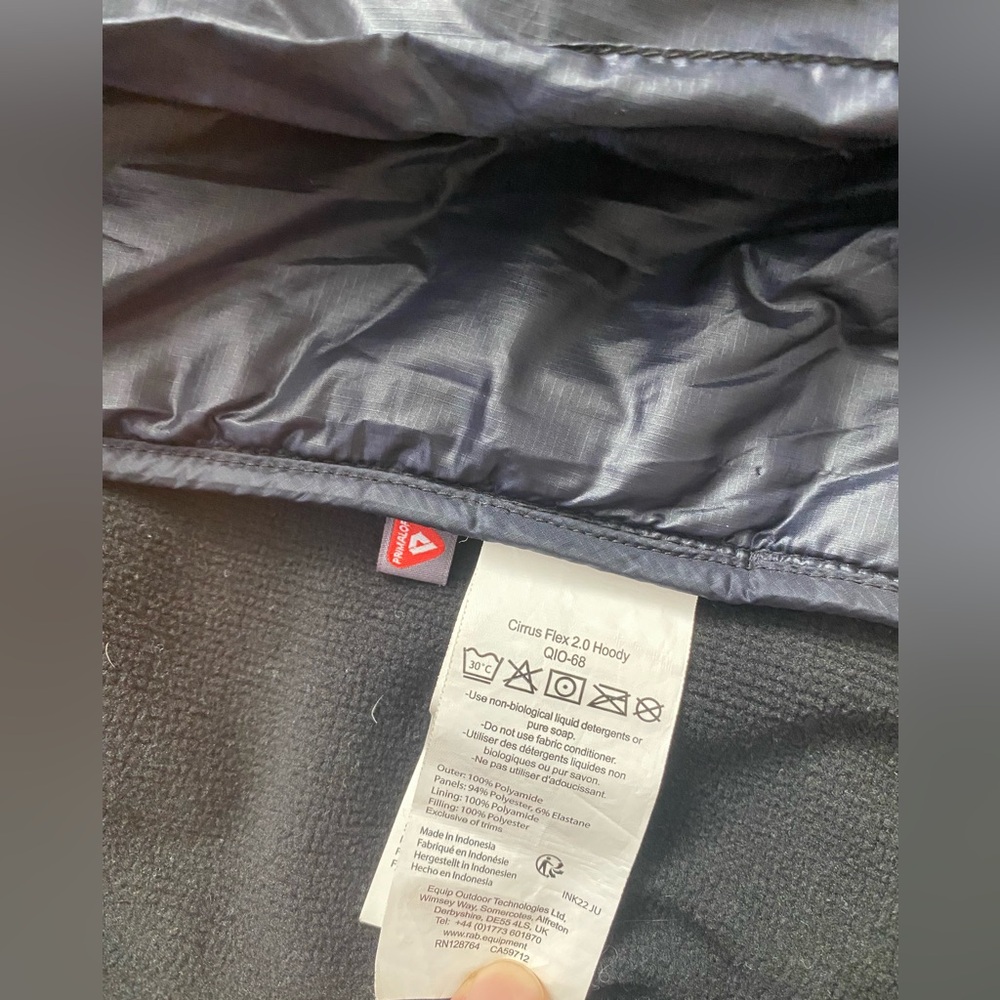 Rab Mens Cirrus Flex 2.0 Insulated Hooded Jacket - Picture 8 of 11